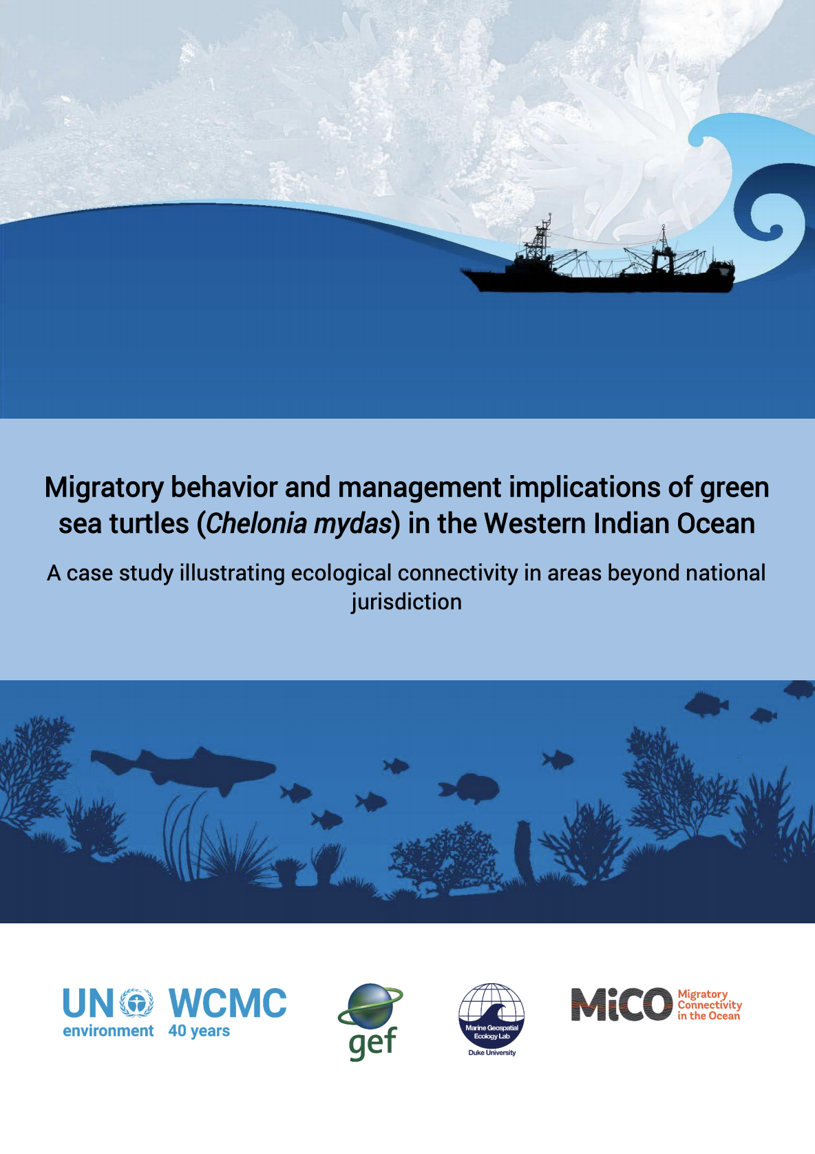 Migratory behavior and management implications of green sea turtles (Chelonia mydas) in the Western Indian Ocean